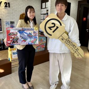 Z様　ご購入記念写真　担当：尾﨑　成実